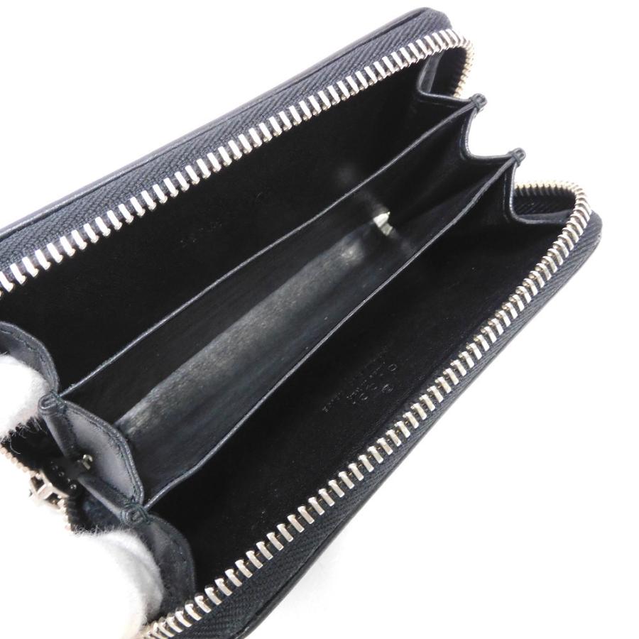 美品 グッチ ディアマンテ スタッズ レザー コインケース ブラック GUCCI Dz756183 グッチ コインケース スタッズ ラウンド