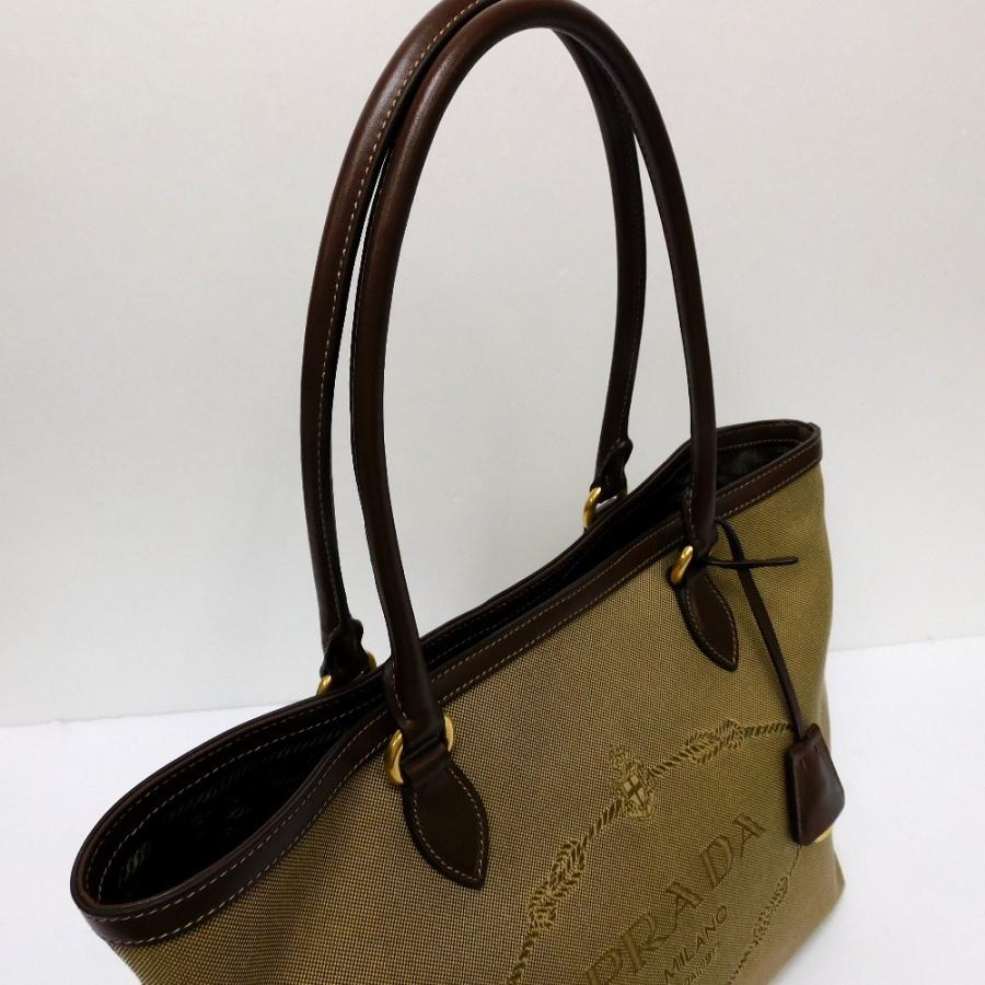 PRADA（プラダ） Dz759491 トートバッグ LOGO JACQUARD ロゴジャガード