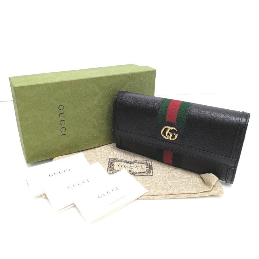 Dz812142 グッチ 長財布 二つ折り コンチネンタルウォレット オフィ 
