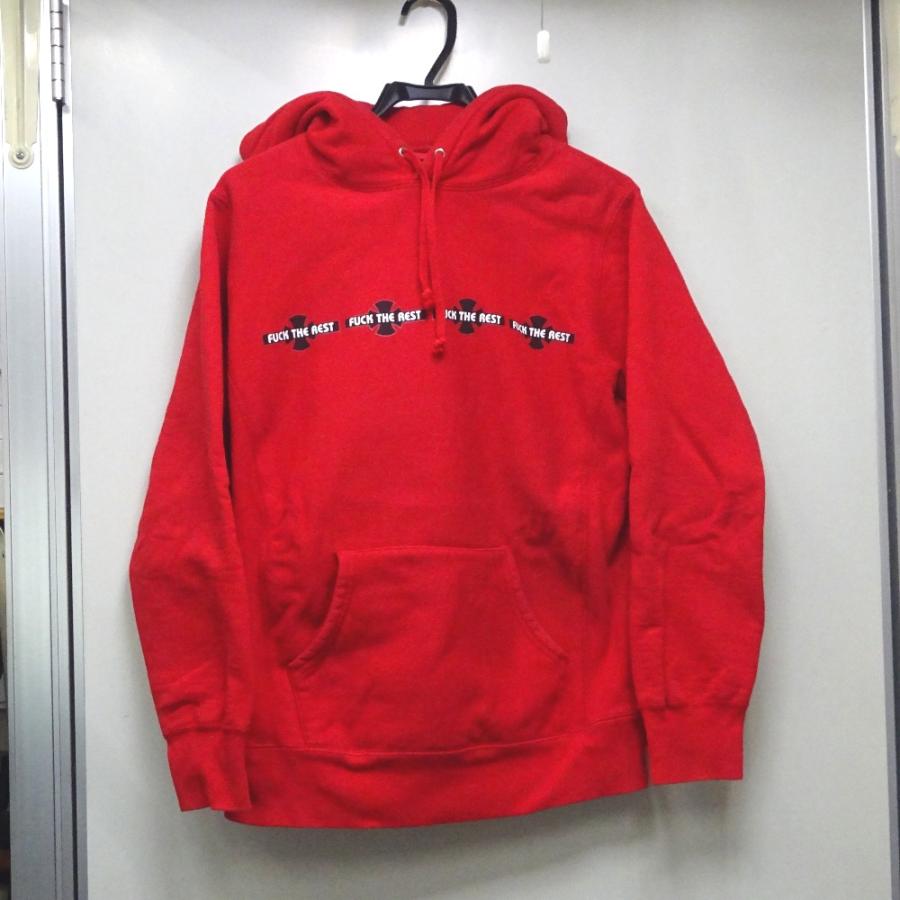 Supreme シュプリーム パーカー メンズ 【古着】【中古】 Supreme（シュプリーム） Ft1153661 パーカー コットン FUCK THE REST