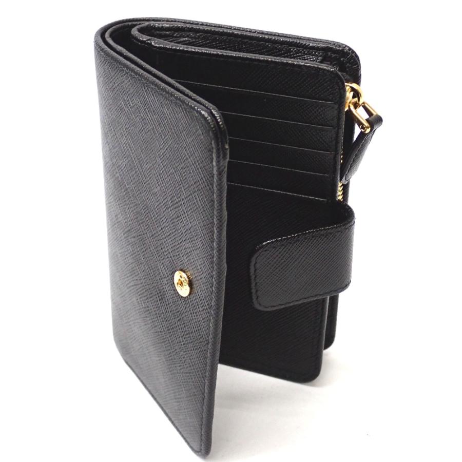 PRADA（プラダ） Ft1216591 二つ折り財布 サフィアーノ 1ML225