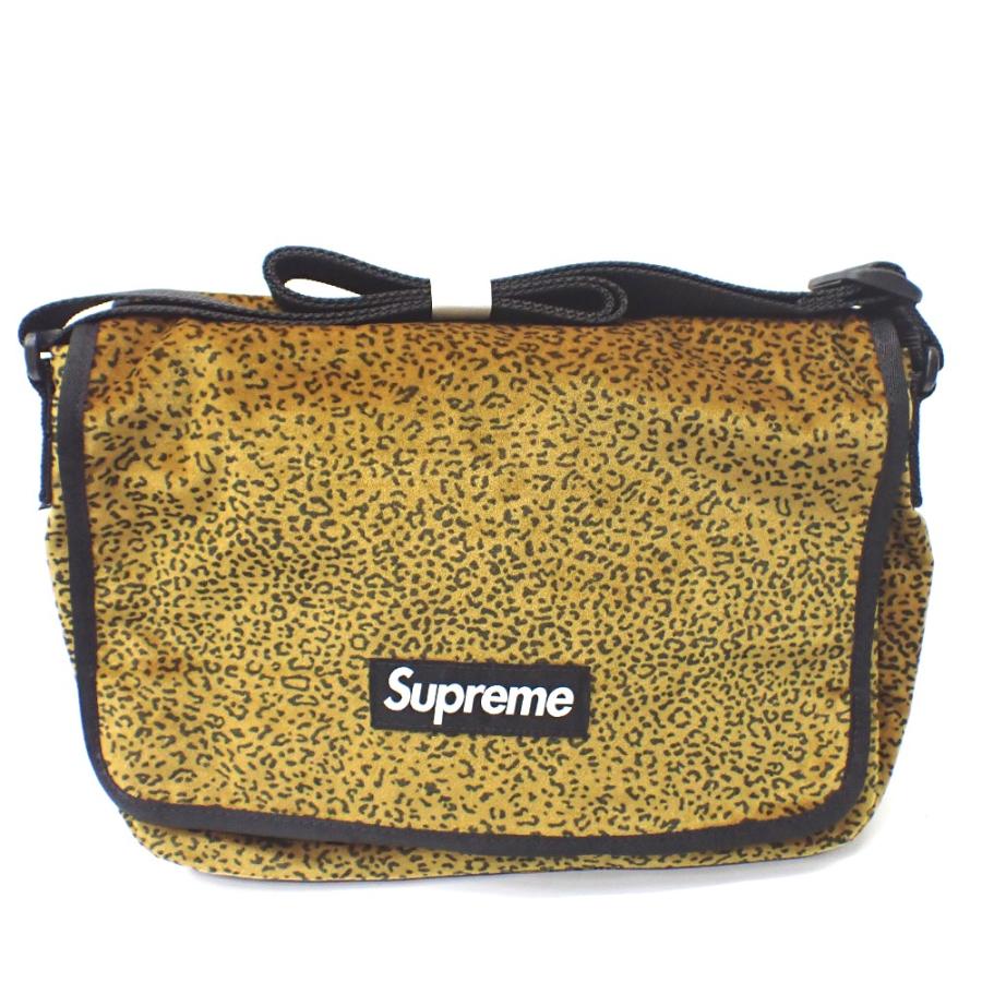 Supreme イエロー レオパード ボディバッグ Supreme（シュプリーム） 20AW ×バブアー レオパード柄 ワックスド