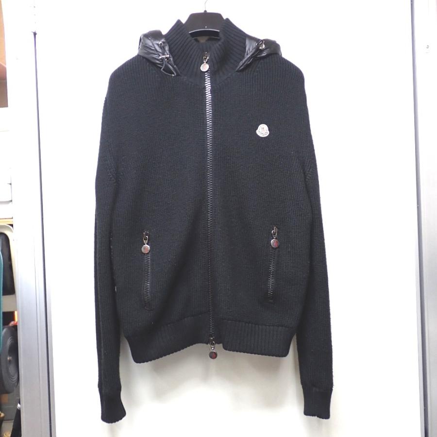 モンクレール ダウンジャケット カーディガン MAGLIONE TRICOT KNIT CARDIGAN Sサイズ Ft1331421 中古 MONCLER（モンクレール） Ft1331421 ダウンジャケット カーディガン
