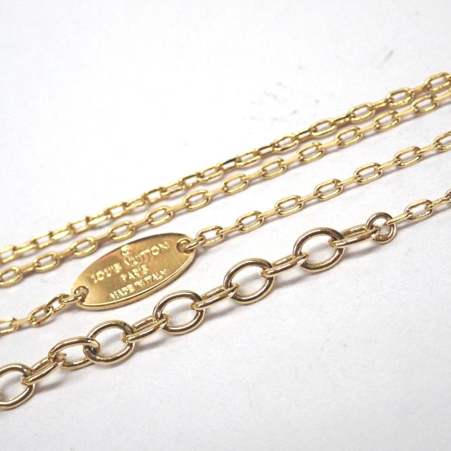廃盤　ルイヴィトン　18K チェーンネックレス　15g LOUIS VUITTON（ルイ・ヴィトン） Ft1343371 ネックレス コリエ