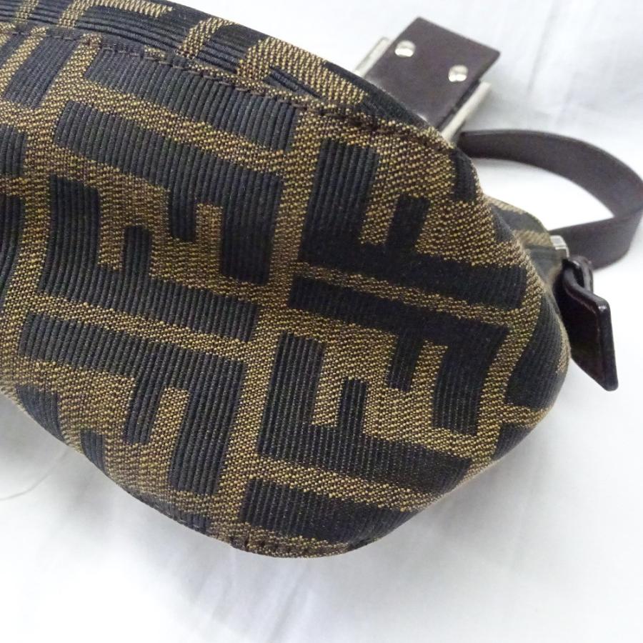 ✨FENDI✨フェンディ✨ズッカ柄✨シルバー金具✨ブラウン✨ハンドバッグ✨ FENDI（フェンディ） Ft527987 FENDI レディース ハンドバッグ ズッカ