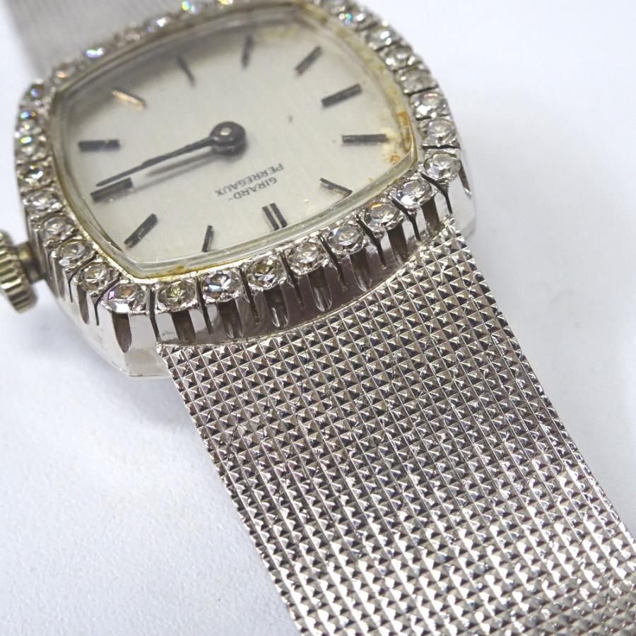 ジラール・ペルゴ Ft544352 腕時計 シルバー系文字盤 レディース K14WG  