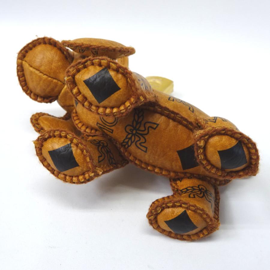 Ft548182 MCM チャーム キーリング キーホルダー 犬 ドッグ MYZ1SVI37