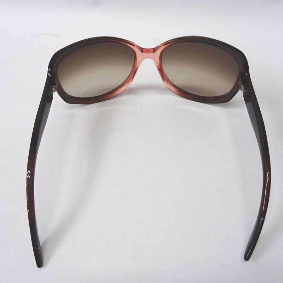 Ft558716 ディオール サングラス GLOSSY 1 A3FCC 赤茶×クリアレッド系