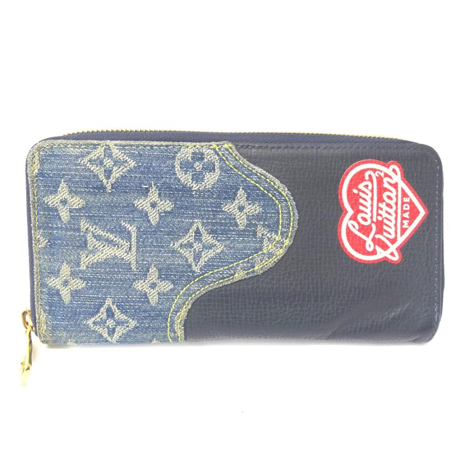 LOUIS VUITTON Ft580322 ルイ・ヴィトン 長財布 モノグラム・デニム 