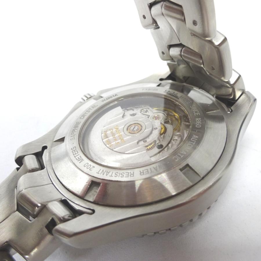 Ft587331 タグホイヤー 腕時計 リンク キャリバー5 裏スケ WJ201A ブラック文字盤 メンズ TAG HEUER 中古 : 質 ...
