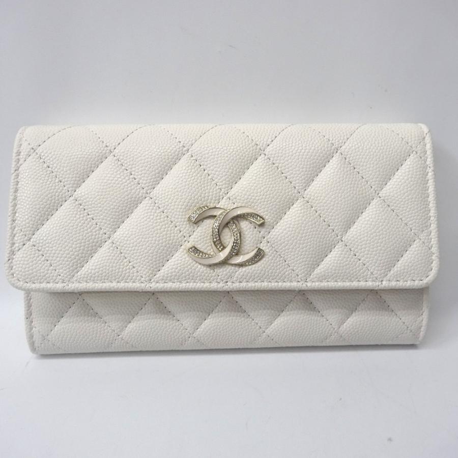 CHANEL（シャネル） Ft595371 長財布 二つ折り マトラッセ ココマーク