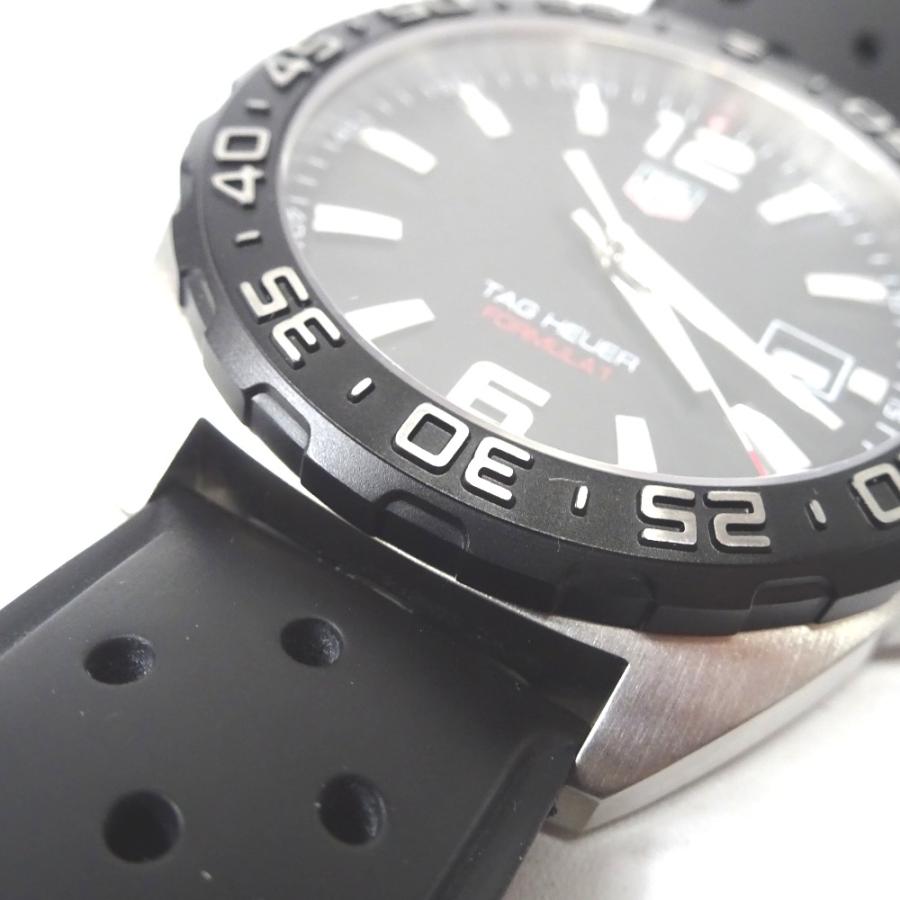 Ft598981 タグホイヤー 腕時計 フォーミュラ1 WAZ1110 ブラック文字盤 メンズ TAG HEUER 中古｜shichi-minami｜09