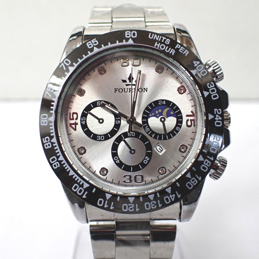 Ft618083 腕時計 フォーロン FOURRON アナログ クロノグラフ SS No.705
