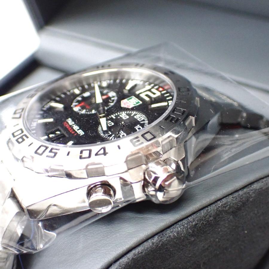Ft640431 タグホイヤー 腕時計 フォーミュラ1 デイト WAZ111A ブラック文字盤 メンズ TAG HEUER 未使用の画像