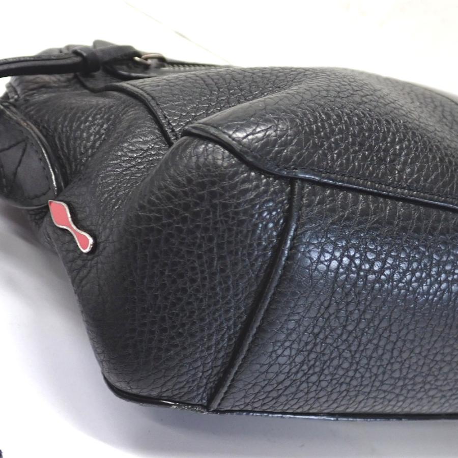 Ft642372 クリスチャンルブタン セカンドバッグ クラッチバッグ ブラック メンズ Christian Louboutin 中古