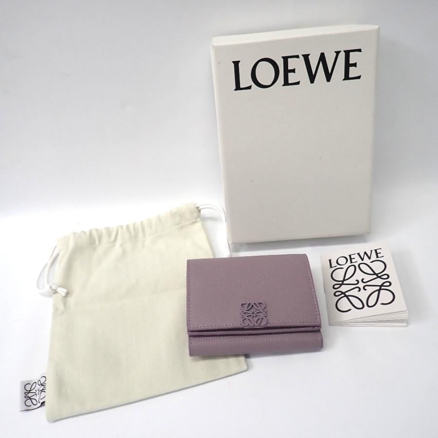 LOEWE（ロエベ） Ft642811 三つ折り財布 トライフォールド ウォレット 