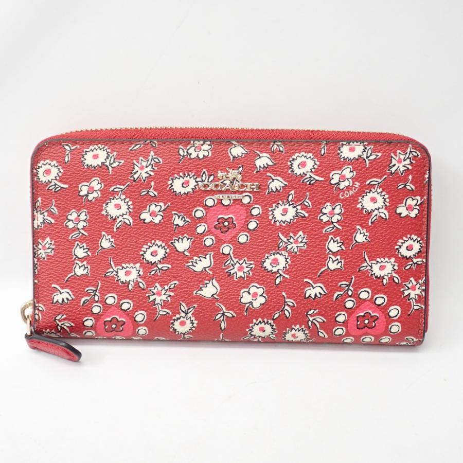 COACH（コーチ） Ft744231 長財布 ラウンドファスナー フローラル 