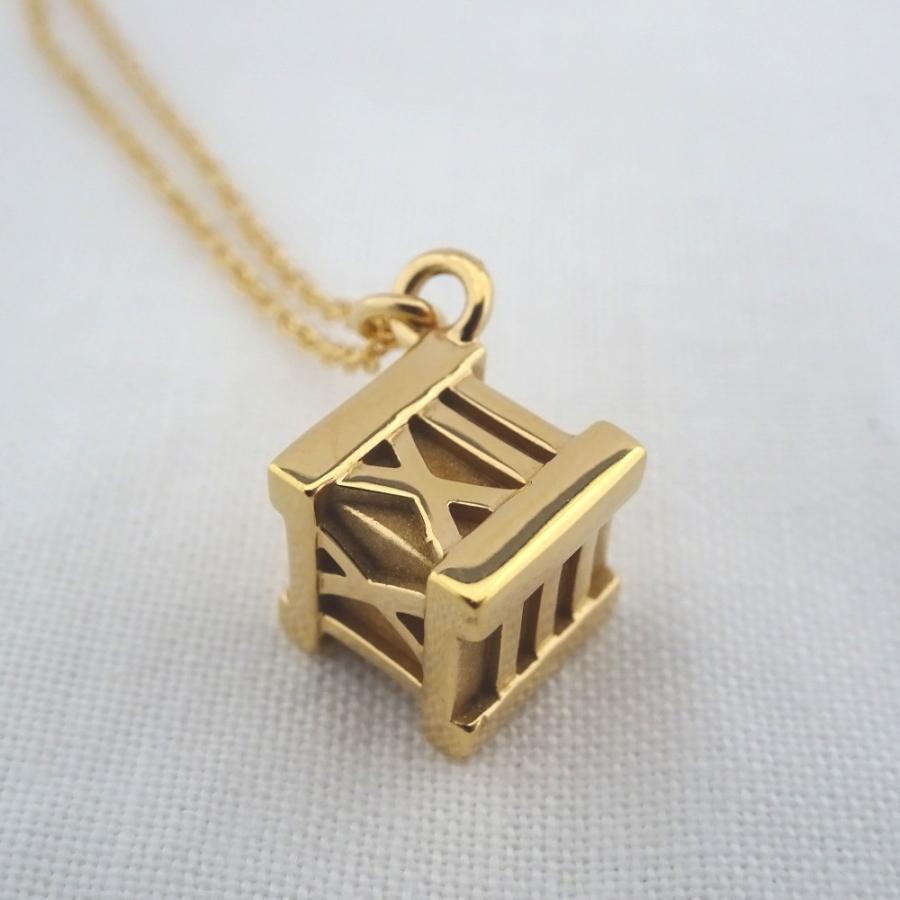 Ft ティファニー ネックレス キューブ ペンダント アトラス K18ローズゴールド レディース Tiffany Amp Co 中古 質みなみ 二又瀬店 Ft 質みなみ ヤフーショッピング店 通販 Yahoo ショッピング