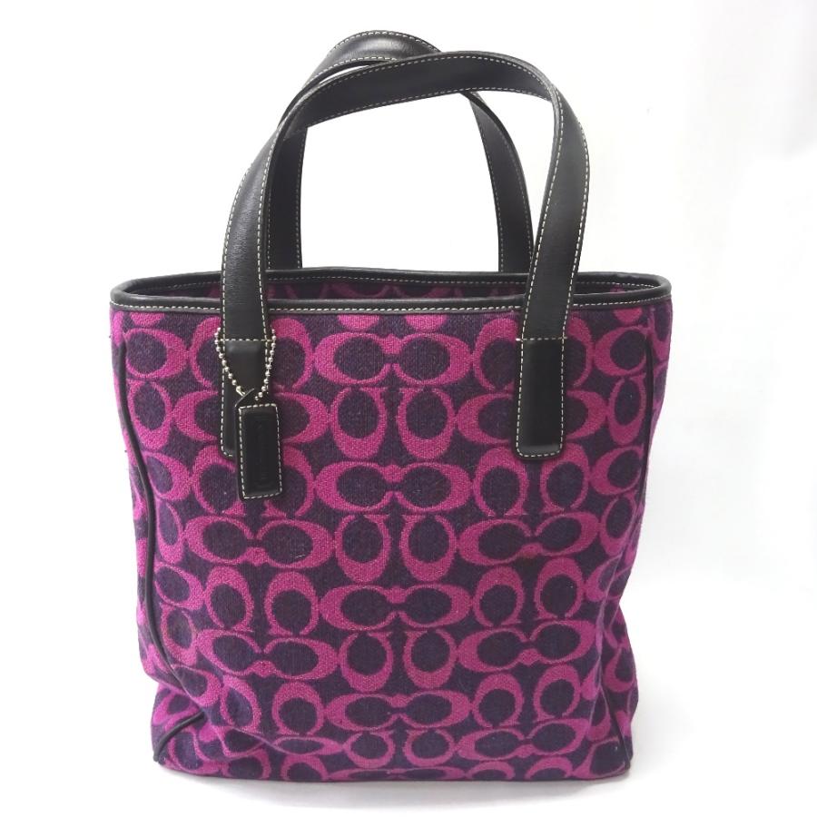 COACH（コーチ） Ft891541 トートバッグ ウール シグネチャー 8131