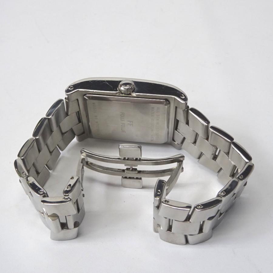 Ft フォリフォリ 腕時計 スクエア Wt6t007bd ブラック文字盤 メンズ クォーツ Folli Follie 中古 質みなみ 二又瀬店 Ft 質みなみ ヤフーショッピング店 通販 Yahoo ショッピング