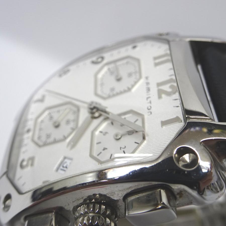 HAMILTON ジャンク　ハミルトン ロイド クロノグラフ H194120 ◎◎ HAMILTON ハミルトン ロイド クロノグラフ クォーツ メンズ