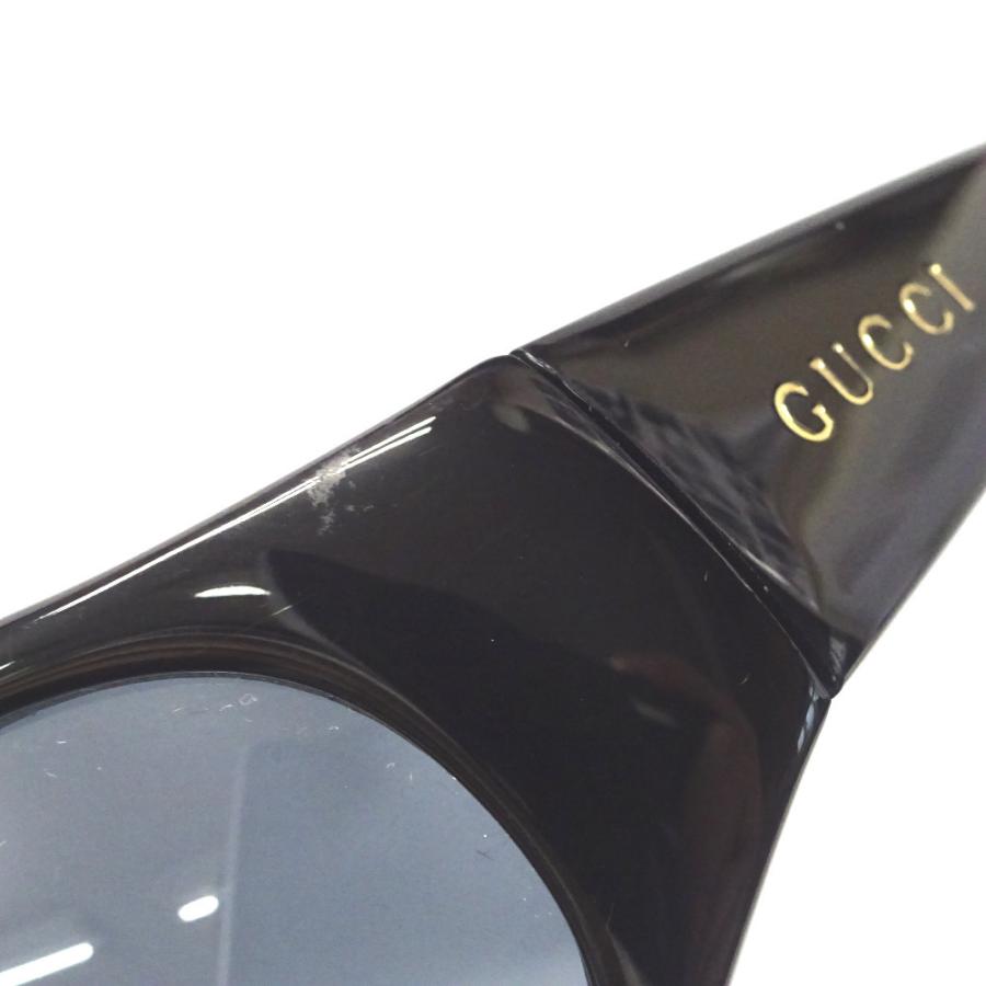 Ft956021 グッチ サングラス GG2405/S ブラック レディース GUCCI 中古