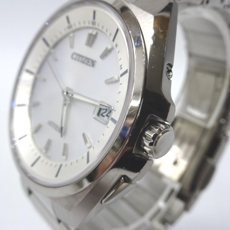 FtTh542501 シチズン 腕時計 ATTESA アテッサ H110-T016308 シルバー文字盤 メンズ CITIZEN 中古｜shichi-minami｜02