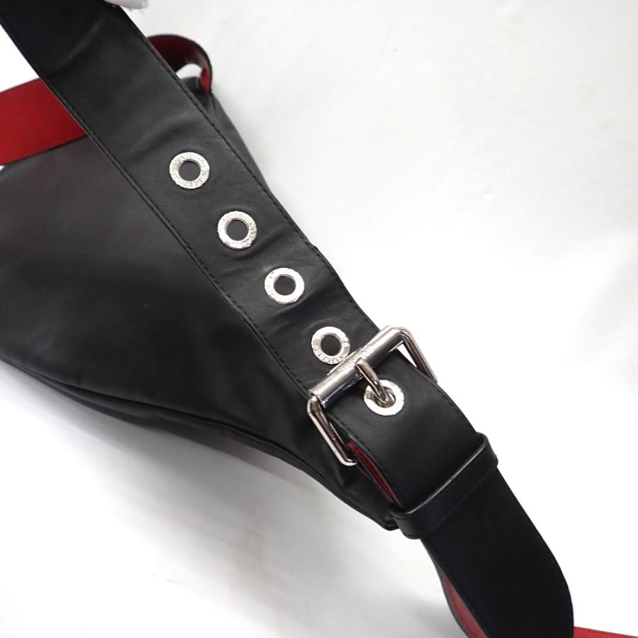 FtTh636871 ヴィヴィアンウエストウッド ボディバッグ パンク ブラック