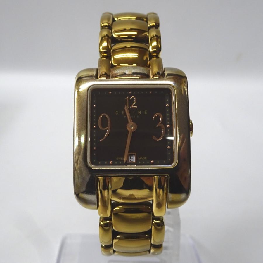 CELINE FtTh972612 セリーヌ 腕時計 クォーツ 2針 アナログ 金属ベルト  