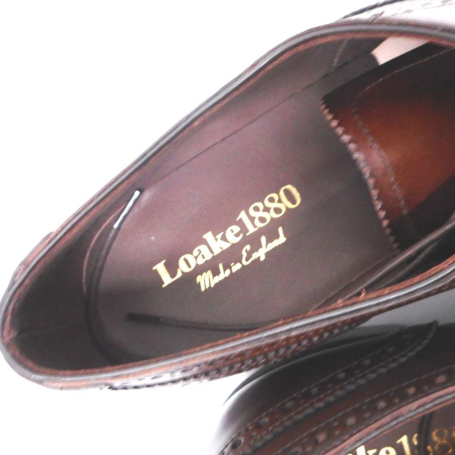 ローク1880 メンズ 革靴 BUCKINGHAM DK ダークブラウン ＃8 （約26.5cm 