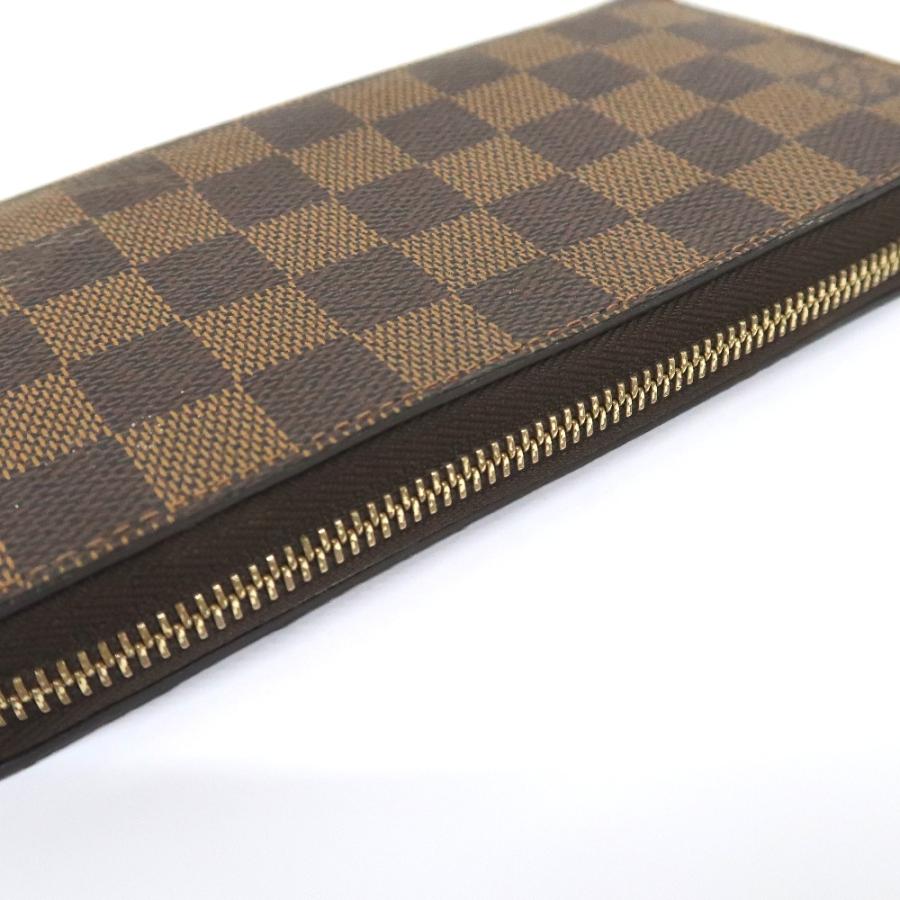 未使用品！LV【ルイ ヴィトン】N41661 ダミエ ジッピ―ウォレット 長財布 ルイヴィトン財布 レディース 長財布 ラウンドファスナー ジッピー