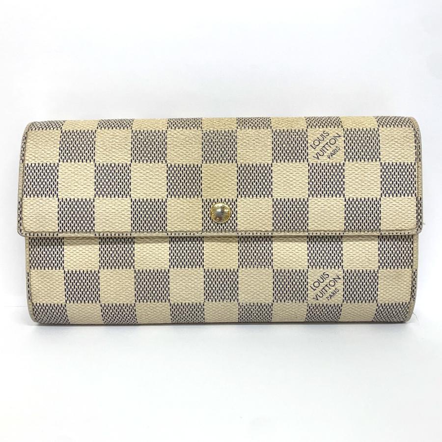【美品】ルイヴィトン ポルトフォイユ・サラ ダミエ N61724 長財布 LOUIS VUITTON】ルイヴィトン『ダミエ ポルトフォイユ サラ』N61724