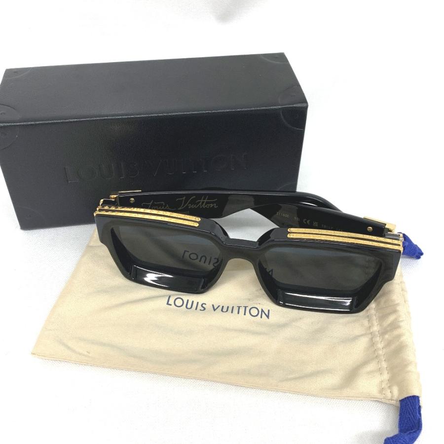 LOUIS VUITTON◆サングラス/--/GRY/BLK/メンズ/Z1165E LOUIS VUITTON（ルイ・ヴィトン） IT98141 サングラス サングラス・1.1 ミリオネア Z1165E 93L ブラック 中古 :  質みなみ ヤフーショッピング店 - 通販 - Yahoo!ショッピング