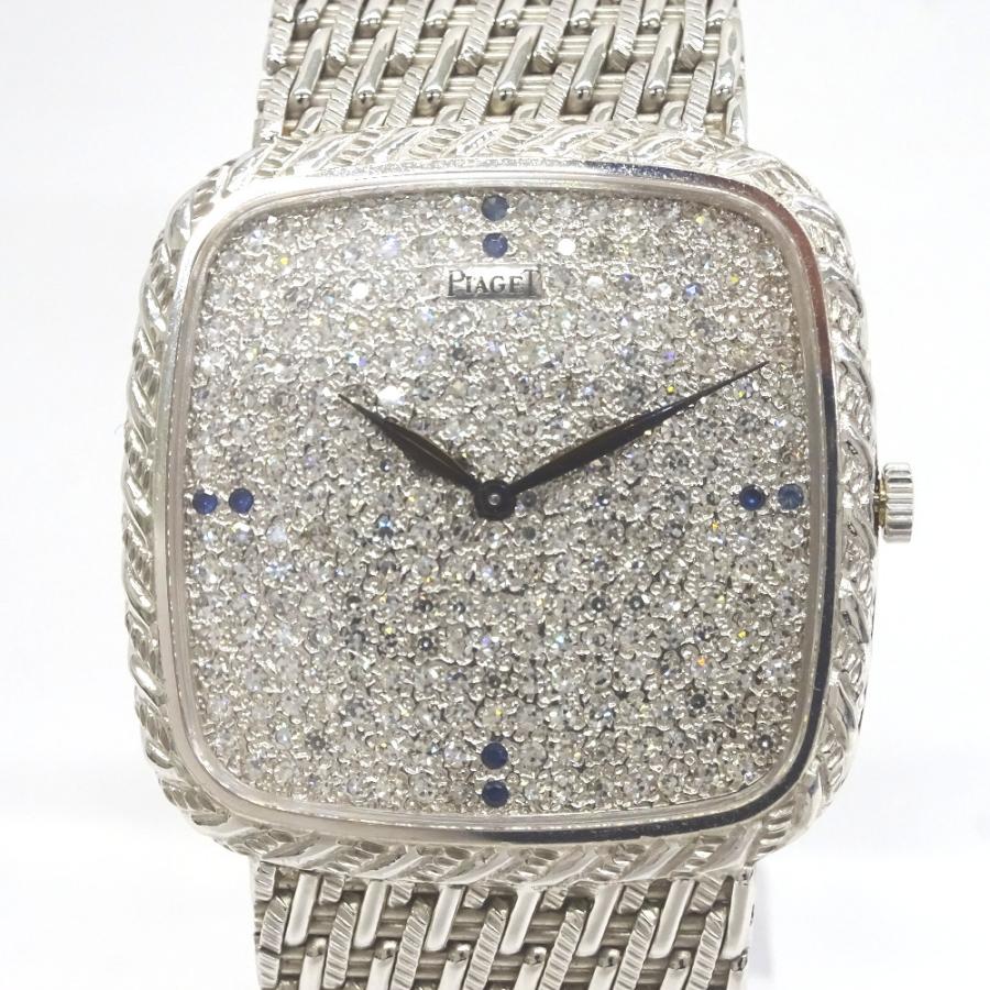 Kr5031 ピアジェ 腕時計 手巻き K18wg ダイヤ 8p サファイア 文字盤 トラディション メンズ Piaget 中古 質みなみ 小倉店 Kr5031 質みなみ ヤフーショッピング店 通販 Yahoo ショッピング