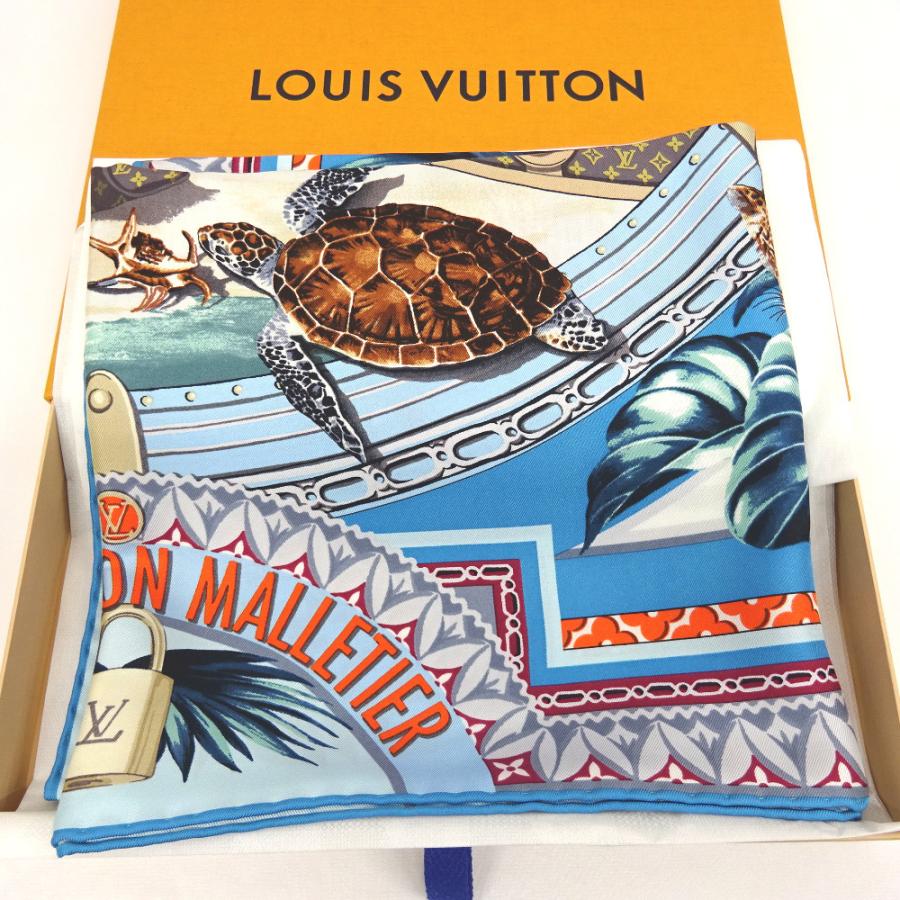 LOUIS VUITTON（ルイ・ヴィトン） KR2071 スカーフ カレ ヴォワイヤー