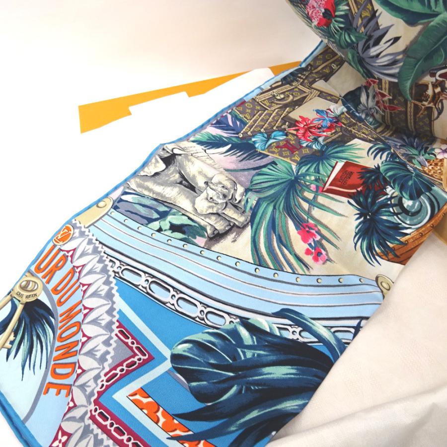 LOUIS VUITTON（ルイ・ヴィトン） KR2071 スカーフ カレ ヴォワイヤー