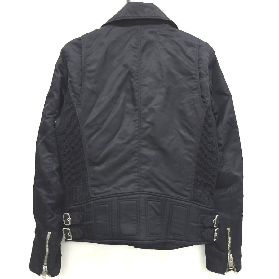 DIESEL（ディーゼル） KR207891 ライダースジャケット ウルフ ナイロン