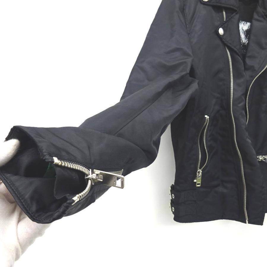 DIESEL（ディーゼル） KR207891 ライダースジャケット ウルフ ナイロン