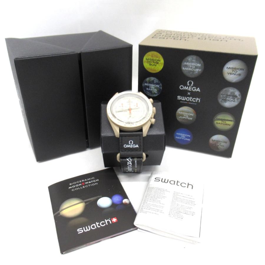 KR48431 オメガ 腕時計 クォーツ MOON SWATCH MISSION TO JUPITER 