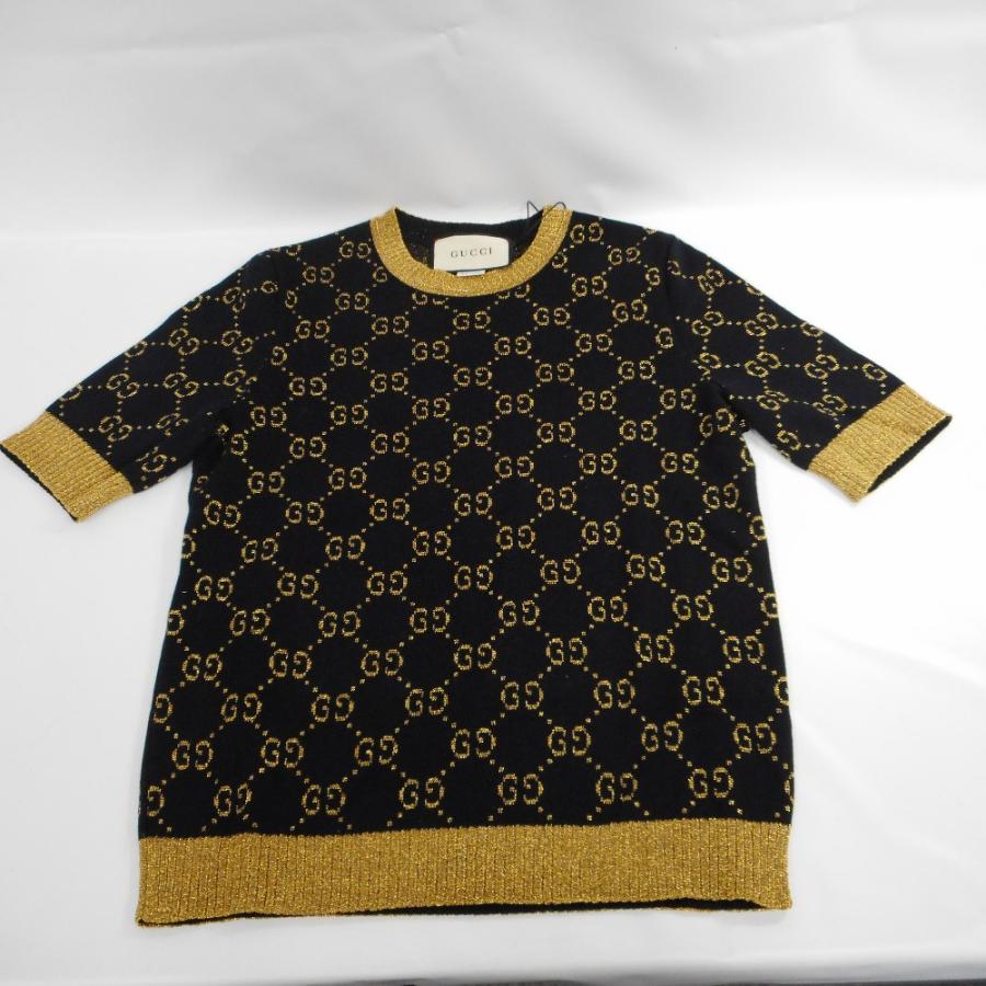 Ot941561 グッチ GGコットンラメ ファブリック トップス Sサイズ 
