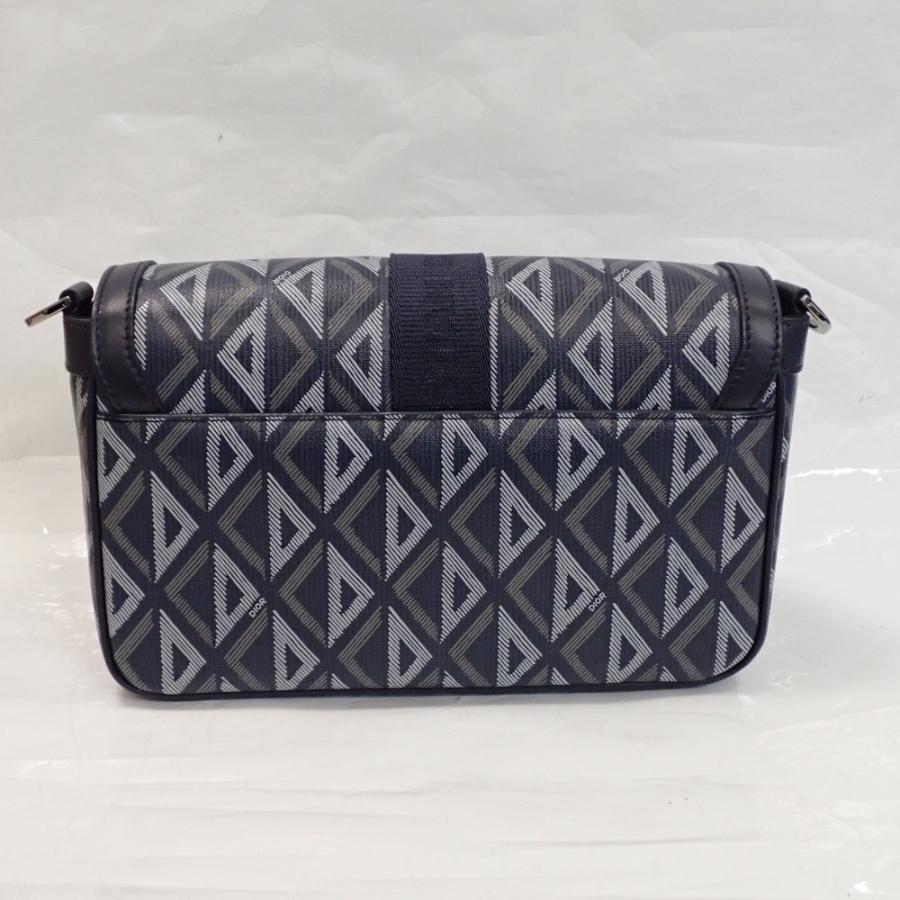 Th1007141 ディオール CDダイヤモンド ヒット ザ ロード Hit the Road ショルダーバッグ 1ESME165 ネイビー系 メンズ Dior 未使用_3