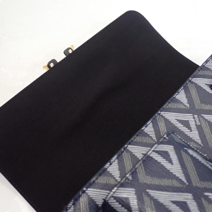 Th1007141 ディオール CDダイヤモンド ヒット ザ ロード Hit the Road ショルダーバッグ 1ESME165 ネイビー系 メンズ Dior 未使用_6