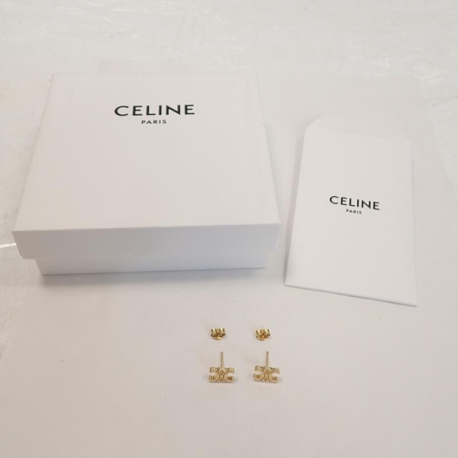 CELINE（セリーヌ） Th1014851 ピアス トリオンフ スタッズ 461CY6BRA