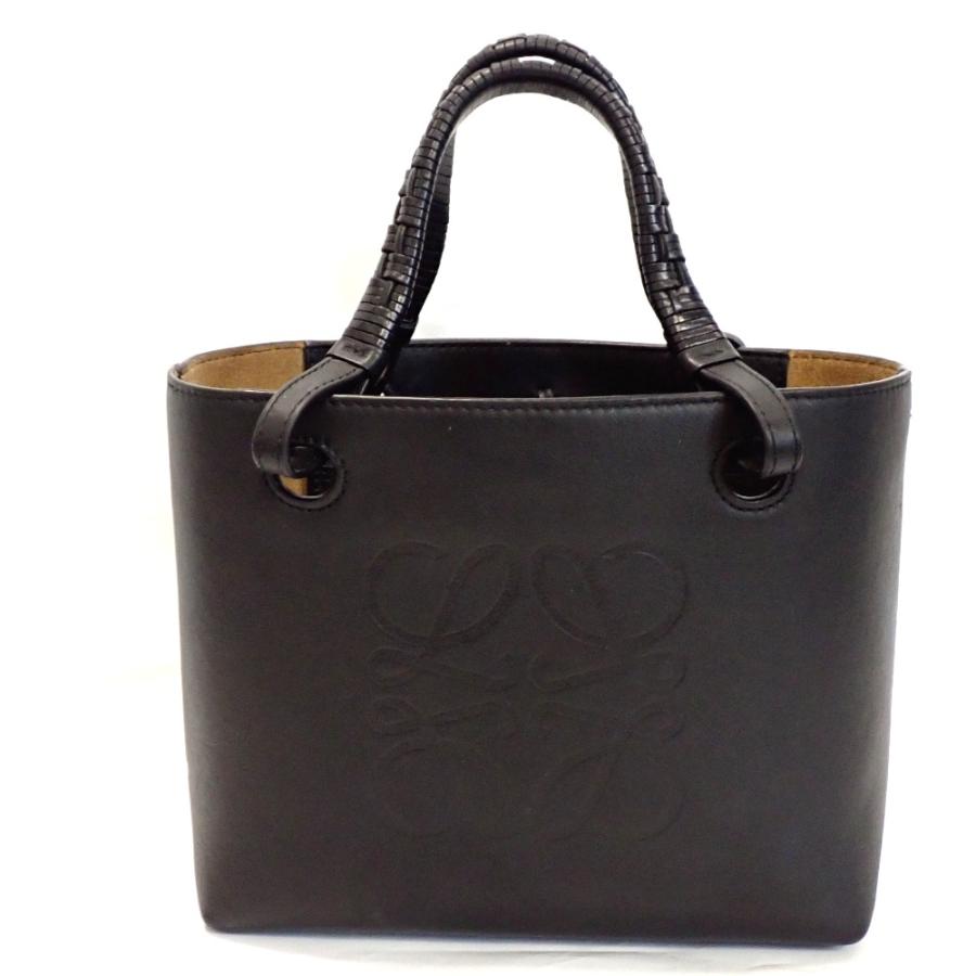 LOEWE アナグラムトートバック（ブラック） LOEWE（ロエベ） Th628341 アナグラムトートバッグ ミニ 2Way