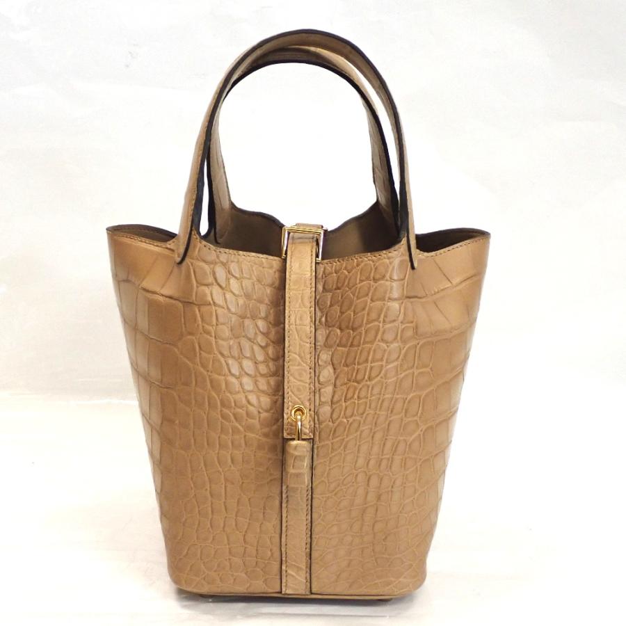 HERMES（エルメス） Th630881 ピコタンロックPM アリゲーター 