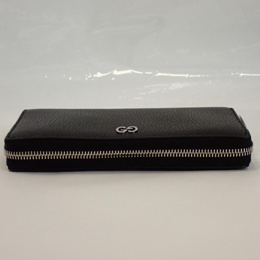 グッチ 長財布 ラウンドファスナー GGメタル 473928 A7M0N 1000 ブラック×シルバー金具 Th631401 未使用 Th631401 グッチ 長財布 ラウンドファスナー GGメタル 473928 A7M0N