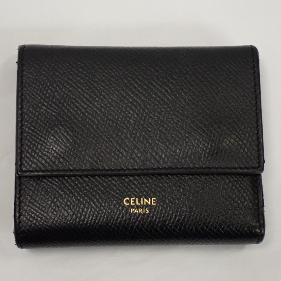 CELINE（セリーヌ） Th660841 スモールトリフォールドウォレット 本革