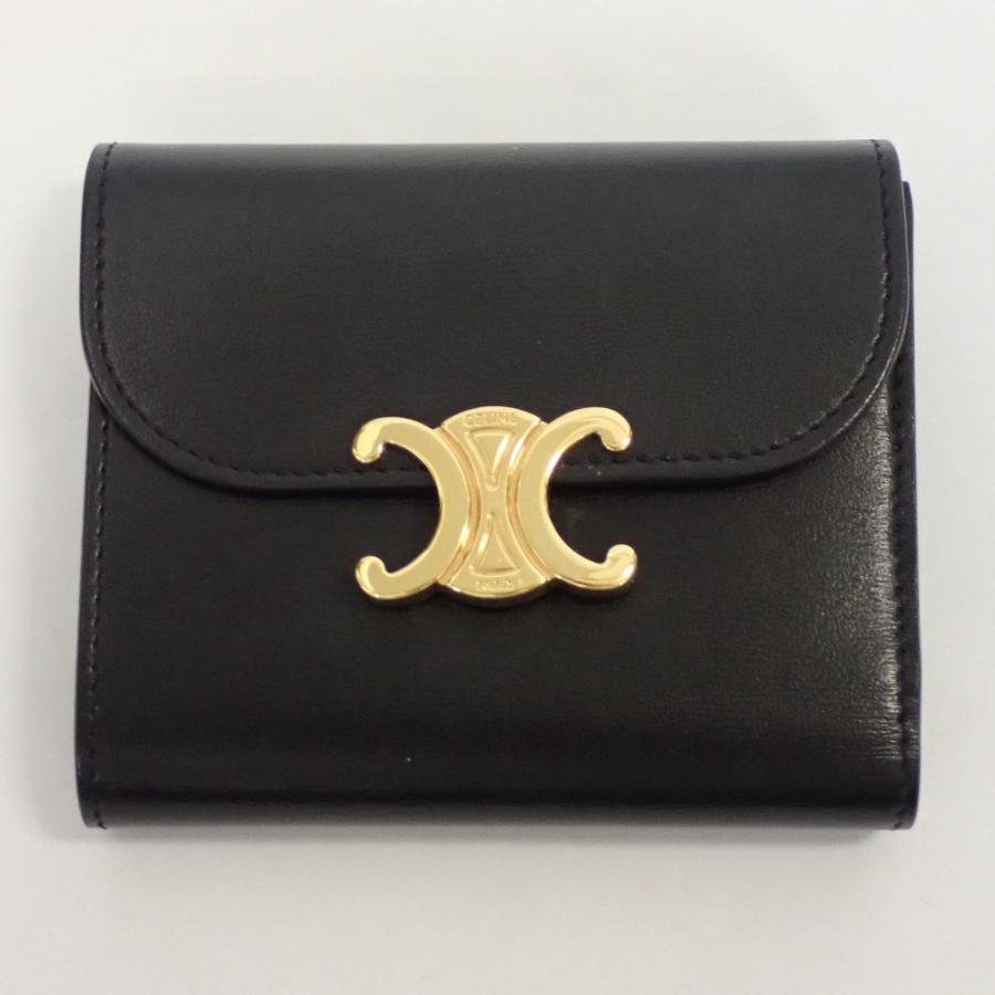 CELINE（セリーヌ） Th693571 三つ折り財布 スモール フラップ