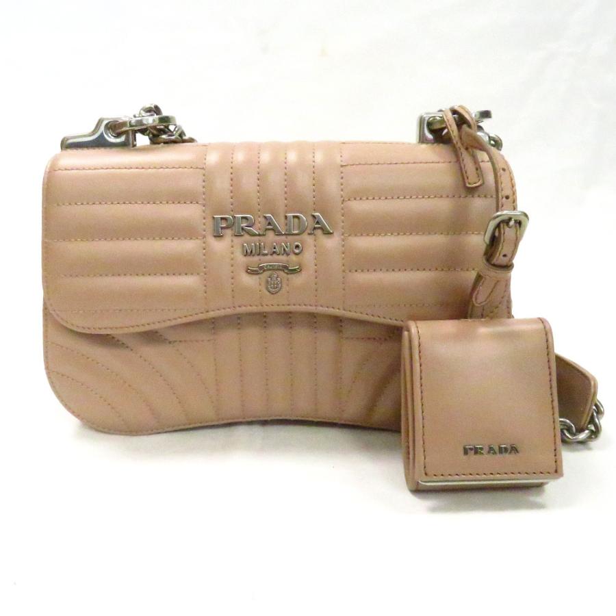 PRADA（プラダ） Th882711 チェーンショルダーバッグ 1BD201 本革