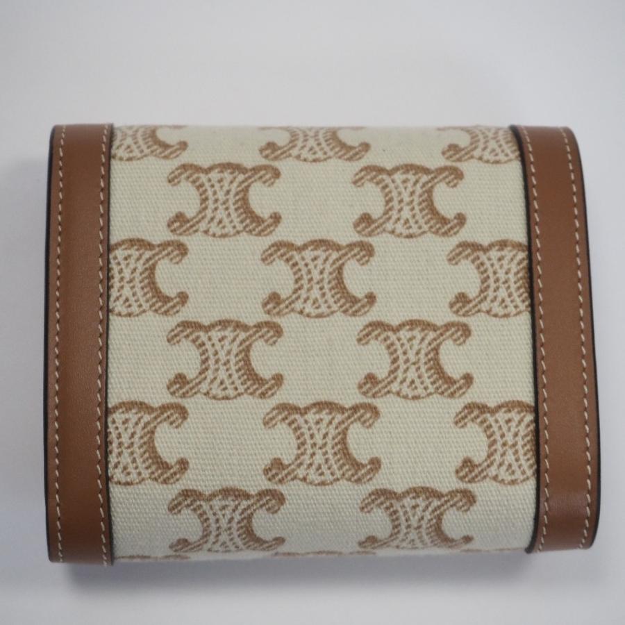 CELINE（セリーヌ） Th972534 スモール フラップウォレット トリオンフ